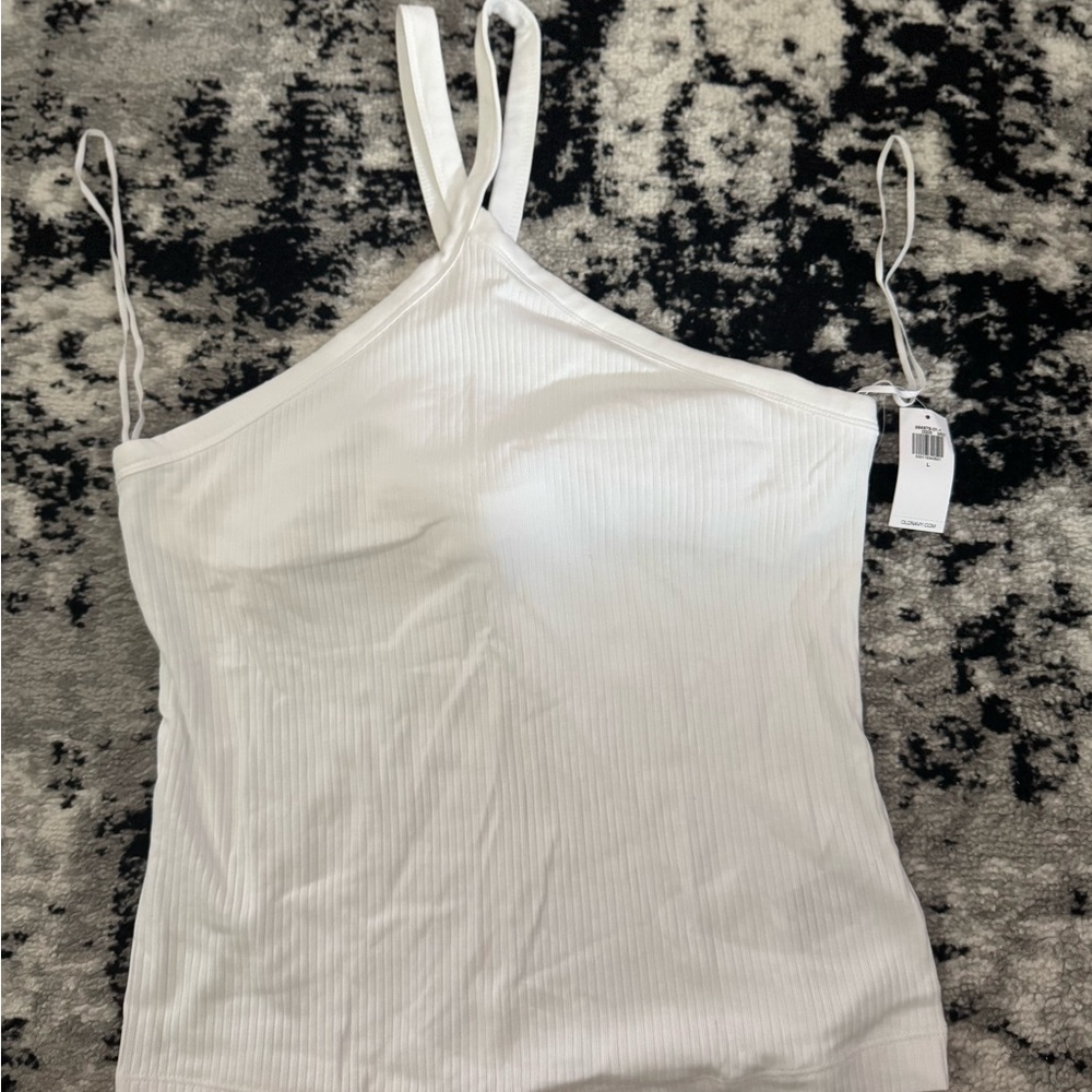 Old Navy Ivory Ribbed Camisole